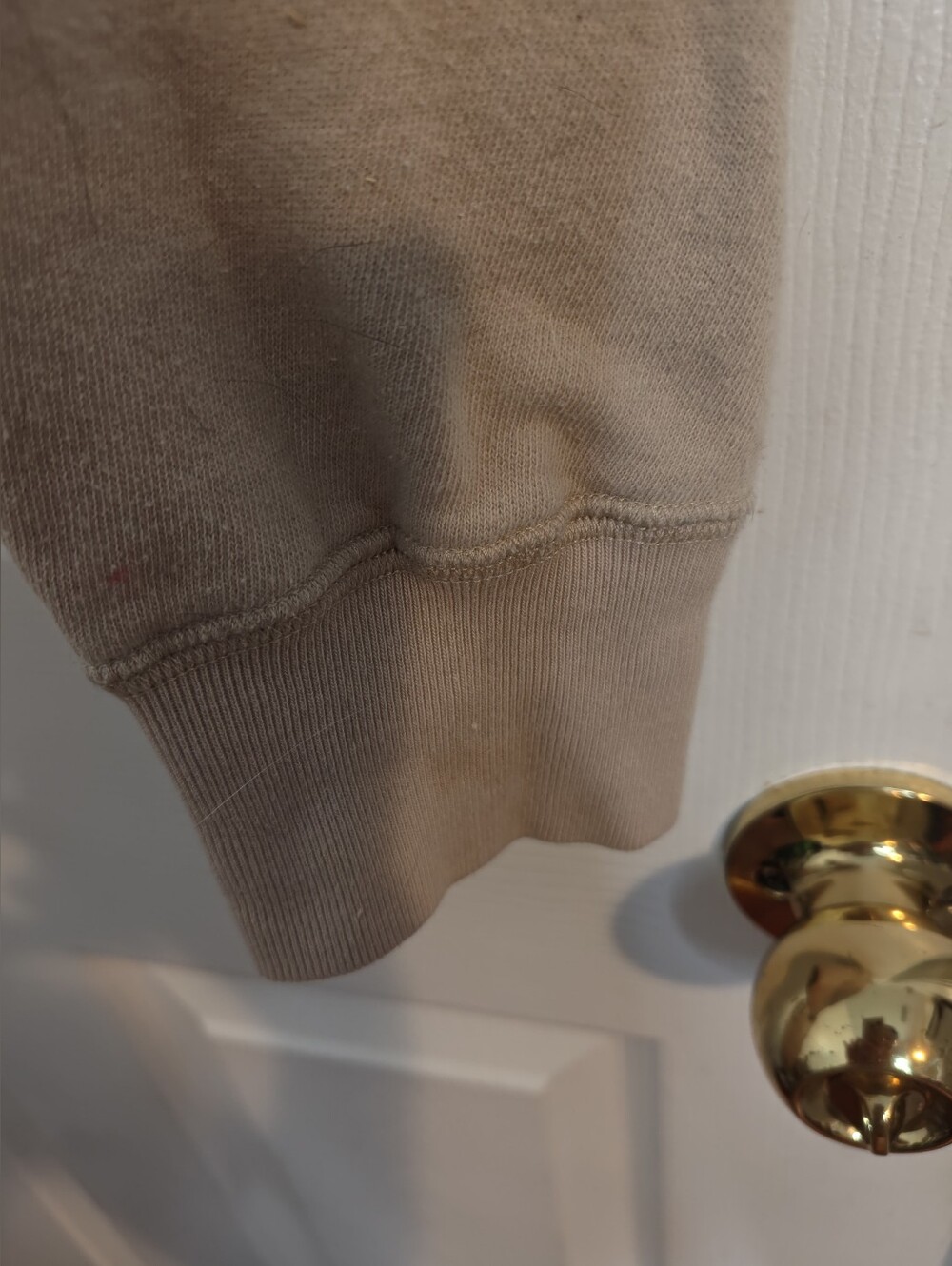 Relaxed Crewneck Sweatshirt - Cream - Picture 4 of 12